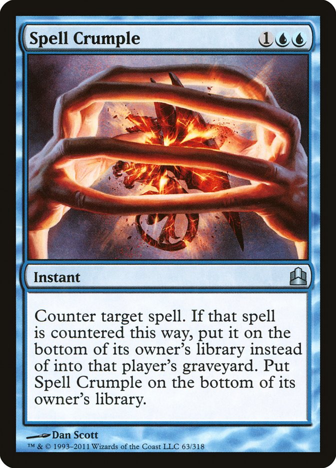 Spell Crumple [Commander 2011] - Devastation Store | Devastation Store