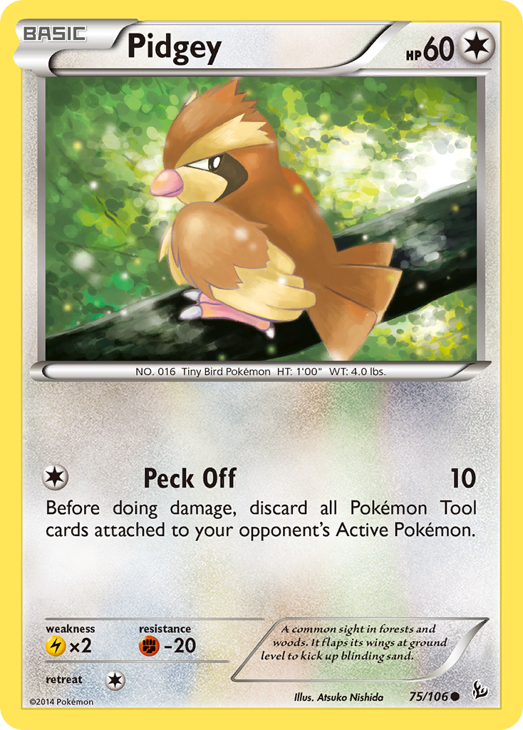 Pidgey (75/106) [XY: Flashfire] | Devastation Store