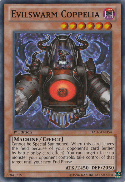 Evilswarm Coppelia [HA07-EN054] Super Rare | Devastation Store