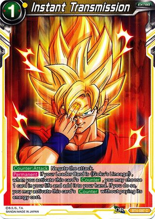 Instant Transmission [BT4-097] | Devastation Store