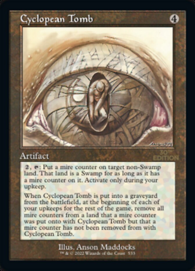 Cyclopean Tomb (Retro) [30th Anniversary Edition] | Devastation Store