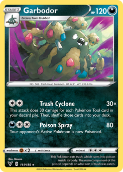 Garbodor (111/185) [Sword & Shield: Vivid Voltage] | Devastation Store