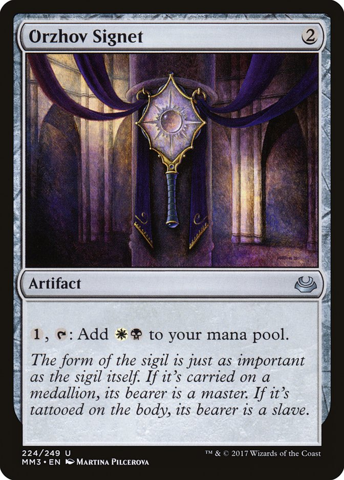 Orzhov Signet [Modern Masters 2017] - Devastation Store | Devastation Store