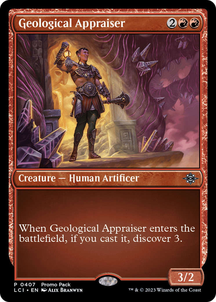 Geological Appraiser [The Lost Caverns of Ixalan Promos] | Devastation Store