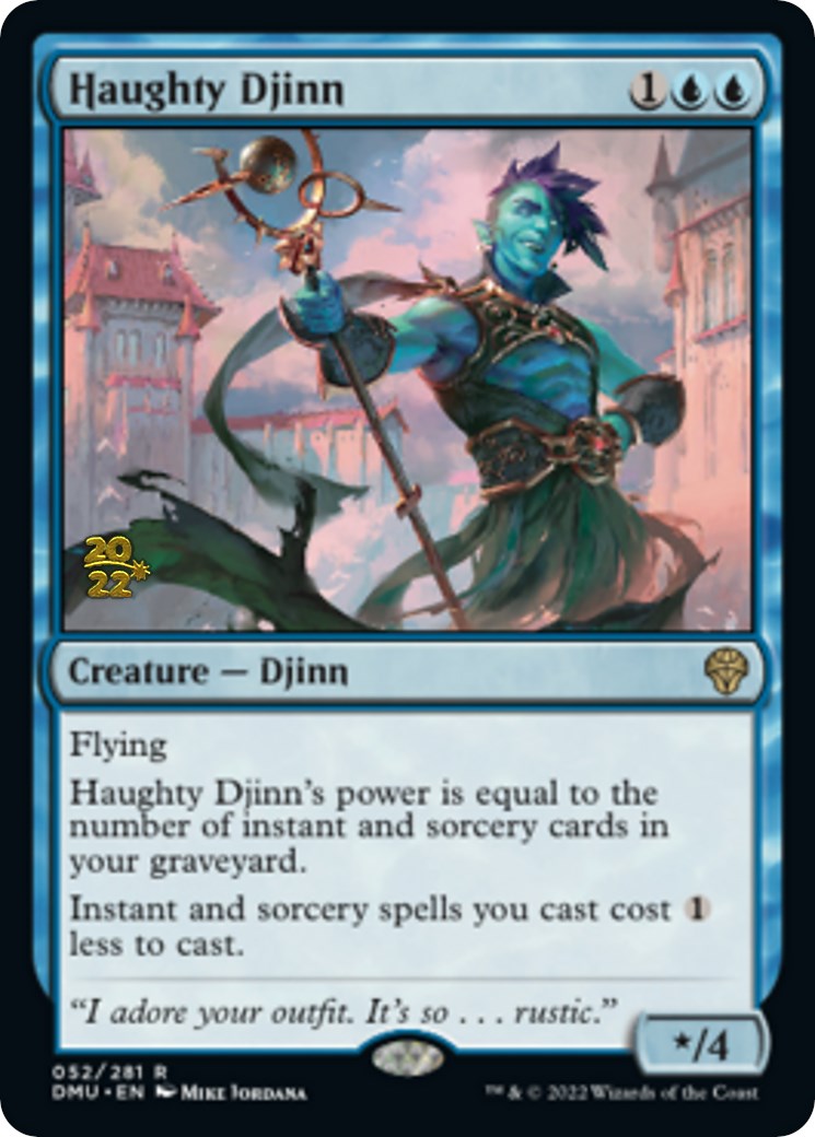 Haughty Djinn [Dominaria United Prerelease Promos] | Devastation Store