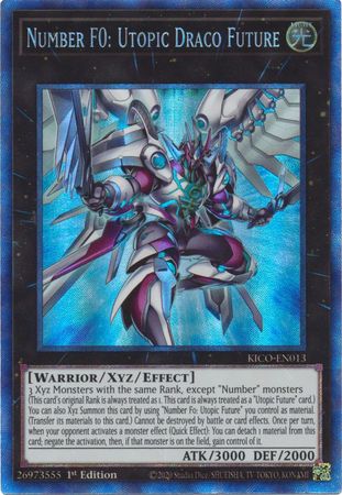 Number F0: Utopic Draco Future (Collector's Rare) [KICO-EN013] Collector's Rare | Devastation Store