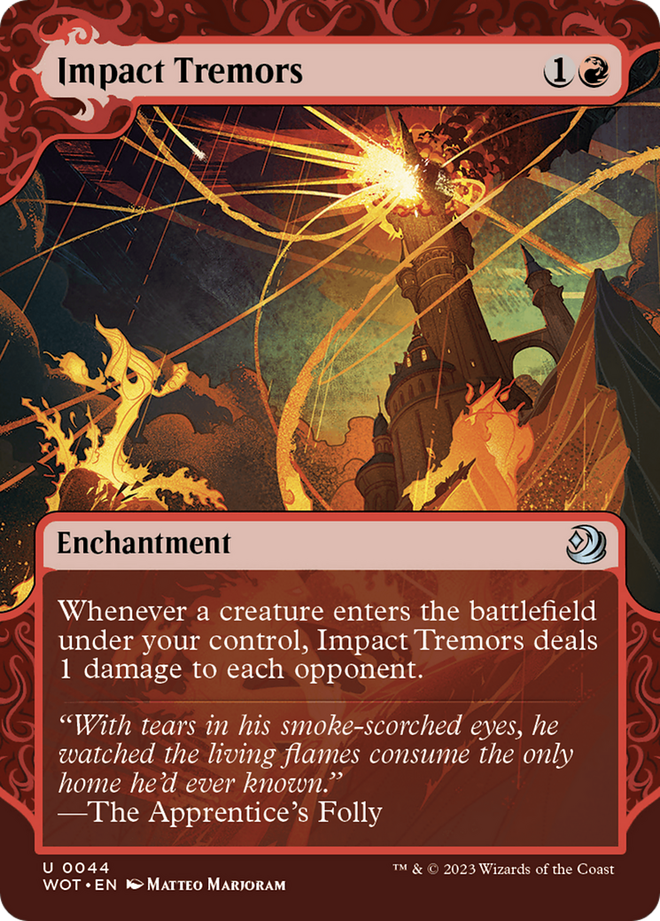 Impact Tremors [Wilds of Eldraine: Enchanting Tales] | Devastation Store