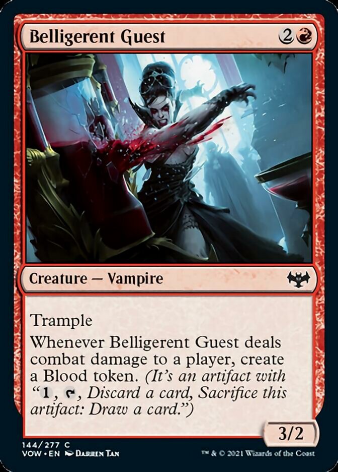 Belligerent Guest [Innistrad: Crimson Vow] | Devastation Store