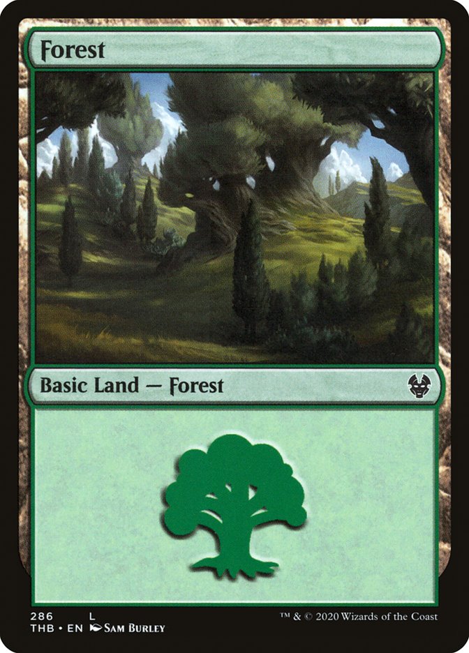 Forest (286) [Theros Beyond Death] | Devastation Store