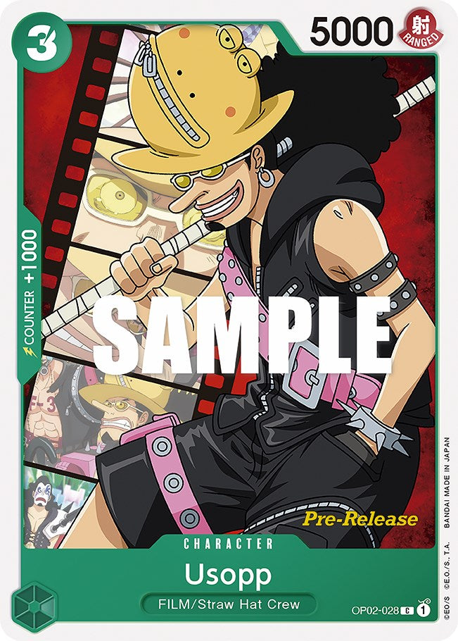Usopp [Paramount War Pre-Release Cards] | Devastation Store