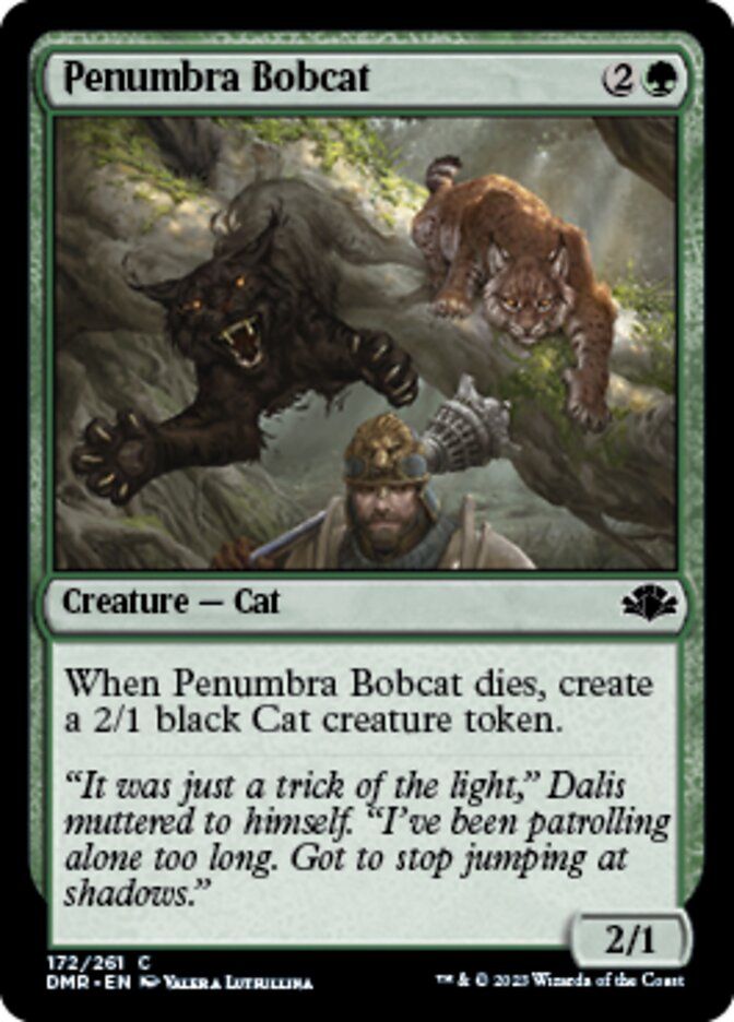 Penumbra Bobcat [Dominaria Remastered] | Devastation Store