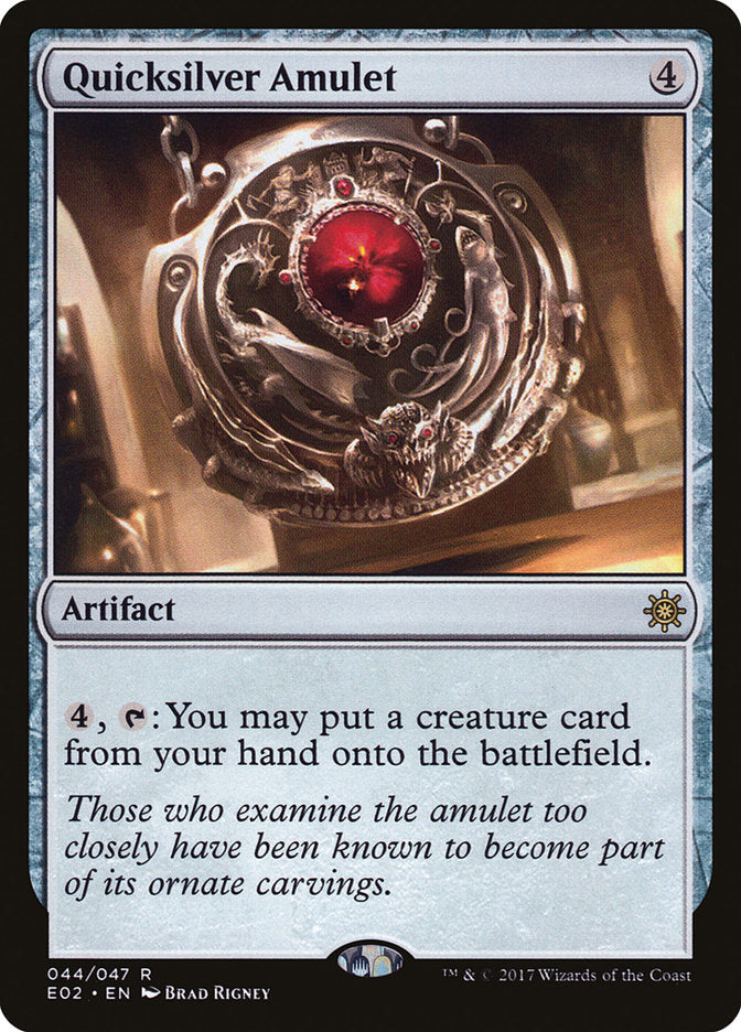 Quicksilver Amulet [Explorers of Ixalan] | Devastation Store