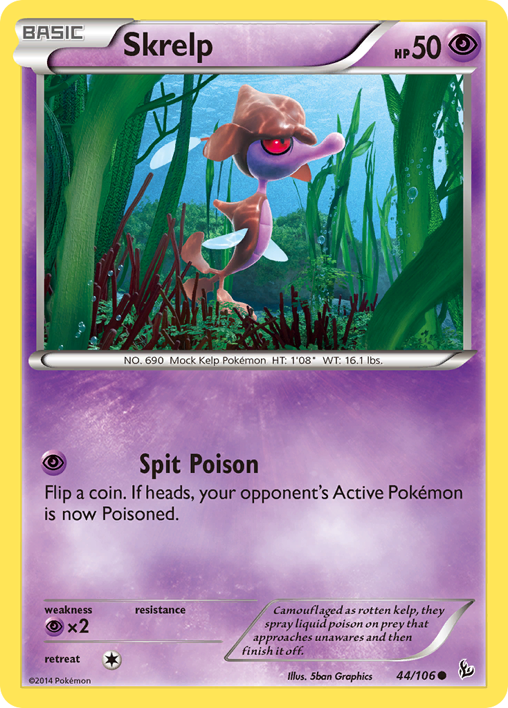 Skrelp (44/106) [XY: Flashfire] | Devastation Store