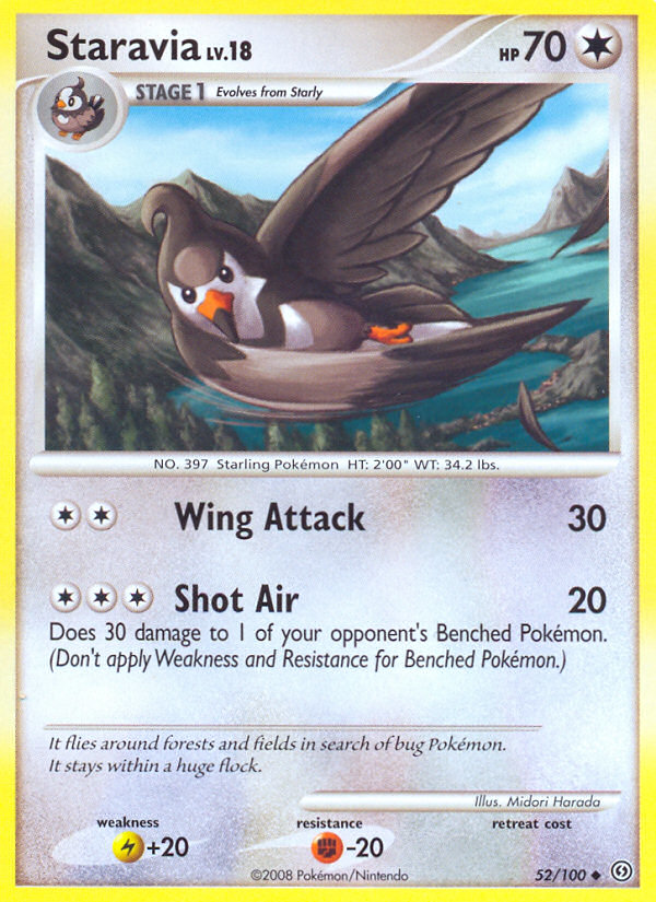 Staravia (52/100) [Diamond & Pearl: Stormfront] | Devastation Store