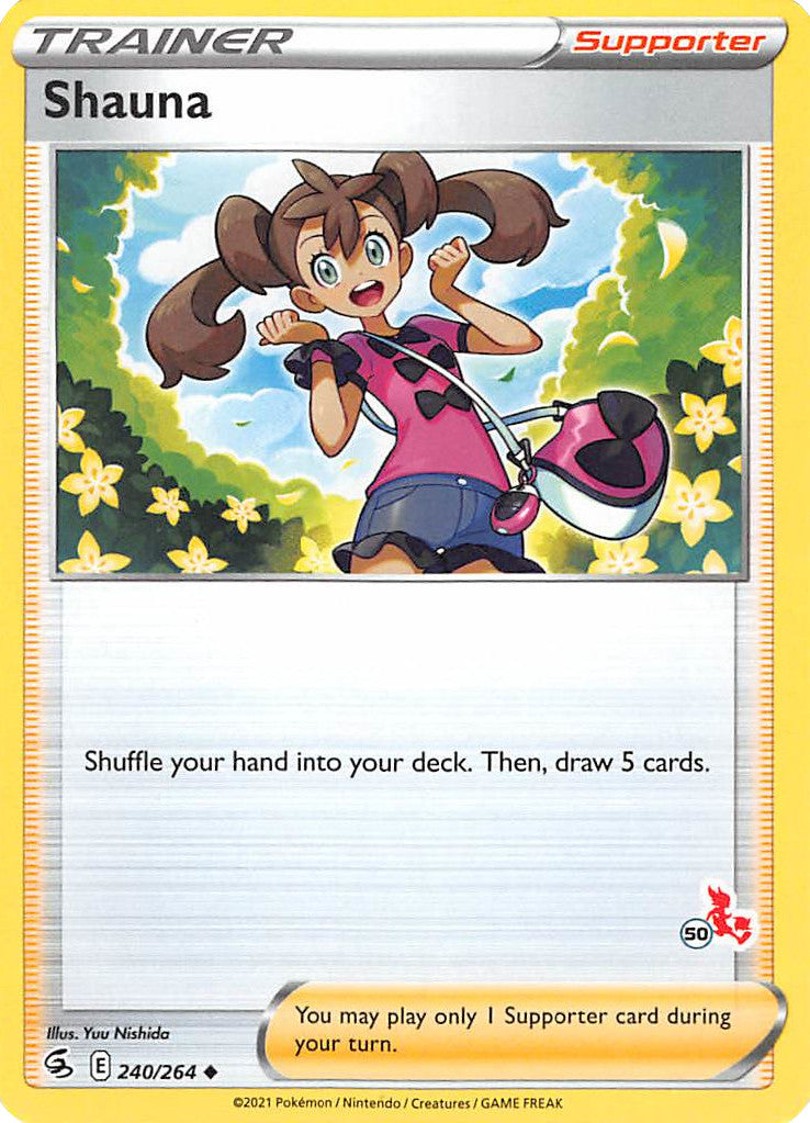 Shauna (240/264) (Cinderace Stamp #50) [Battle Academy 2022] | Devastation Store