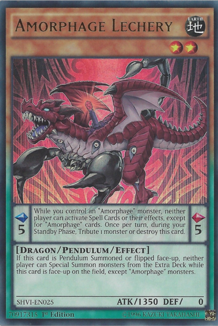 Amorphage Lechery [SHVI-EN025] Ultra Rare | Devastation Store