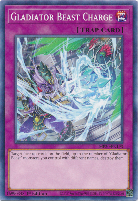 Gladiator Beast Charge [MP20-EN193] Common | Devastation Store