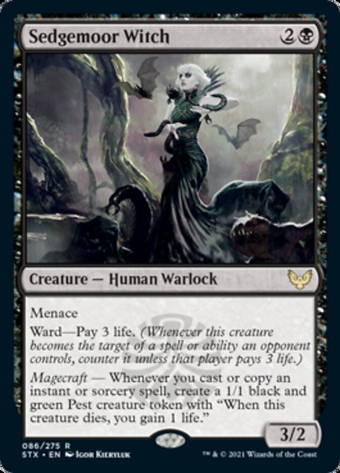 Sedgemoor Witch [Strixhaven: School of Mages] | Devastation Store