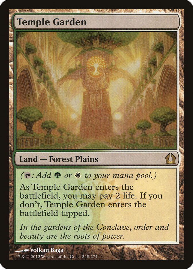 Temple Garden [Return to Ravnica] | Devastation Store