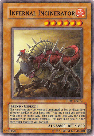Infernal Incinerator [DR04-EN072] Common | Devastation Store