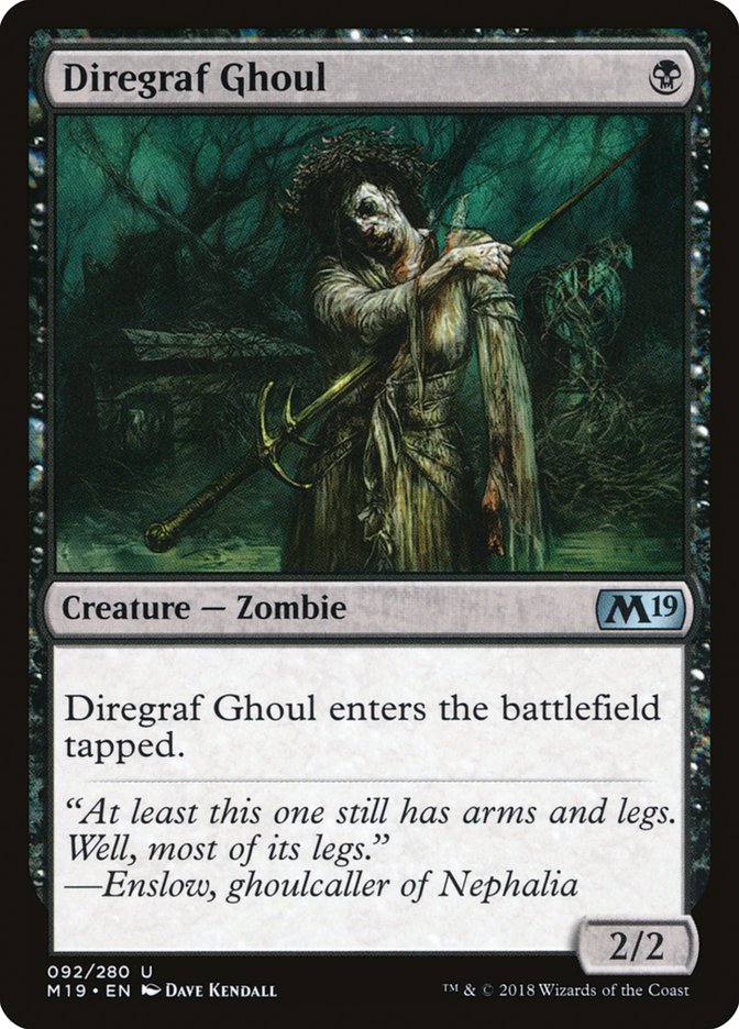 Diregraf Ghoul [Core Set 2019] - Devastation Store | Devastation Store