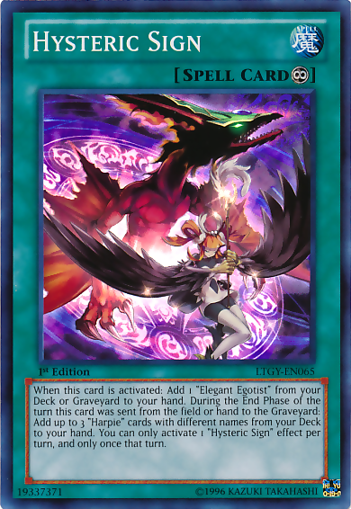 Hysteric Sign [LTGY-EN065] Super Rare | Devastation Store