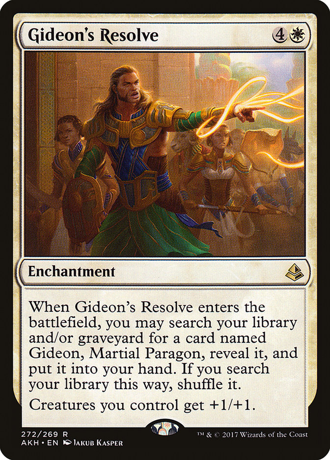 Gideon's Resolve [Amonkhet] | Devastation Store