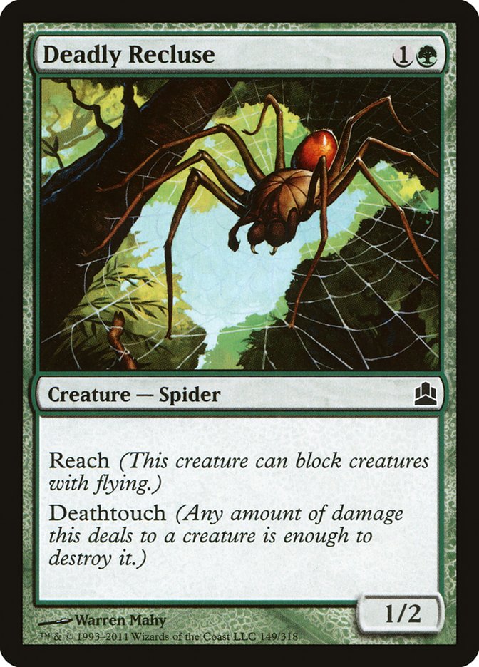 Deadly Recluse [Commander 2011] - Devastation Store | Devastation Store