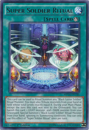Super Soldier Ritual [MP16-EN146] Rare | Devastation Store