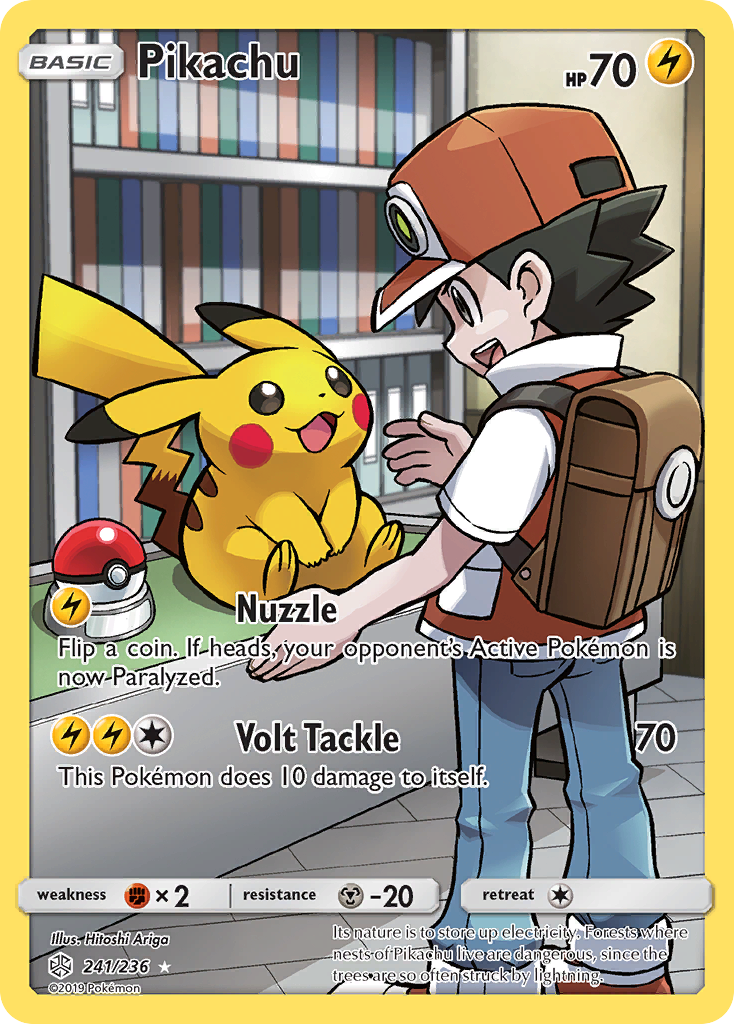 Pikachu (241/236) [Sun & Moon: Cosmic Eclipse] | Devastation Store