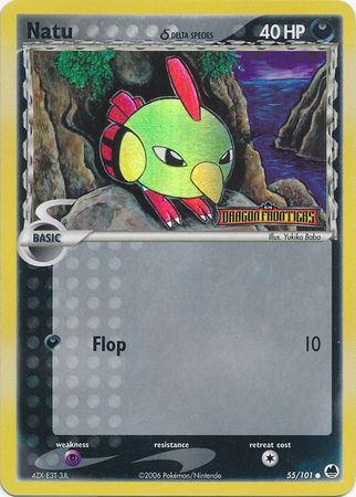 Natu (55/101) (Delta Species) (Stamped) [EX: Dragon Frontiers] | Devastation Store