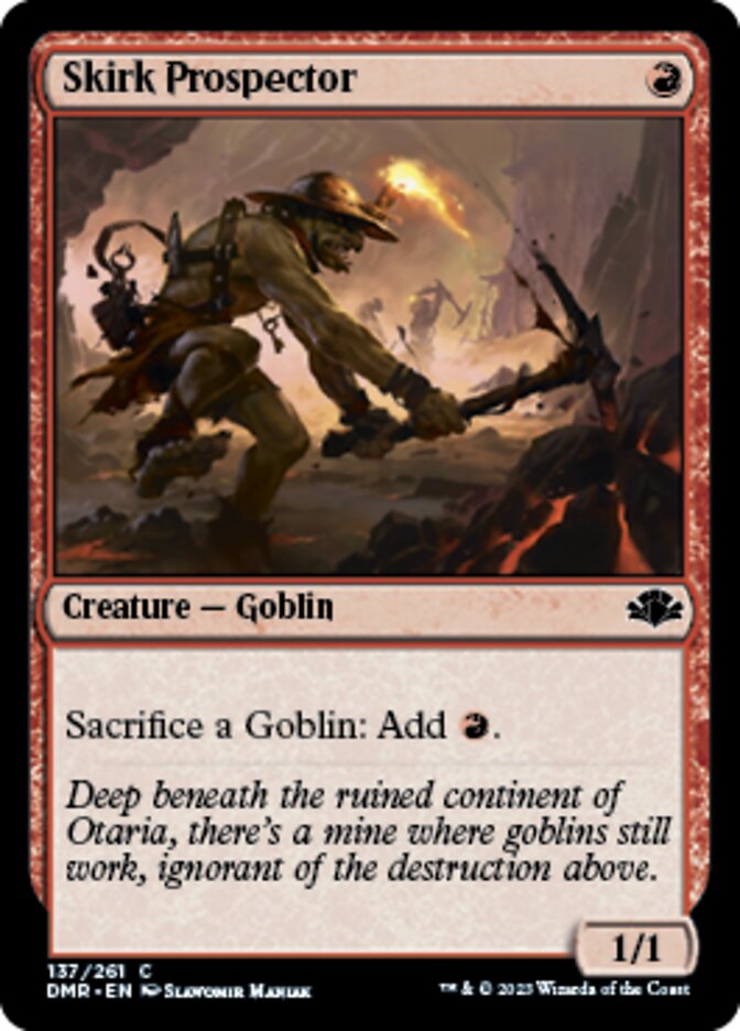 Skirk Prospector [Dominaria Remastered] | Devastation Store