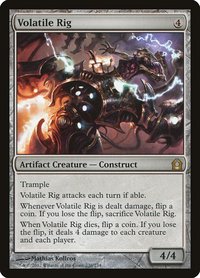 Volatile Rig [Return to Ravnica] - Devastation Store | Devastation Store