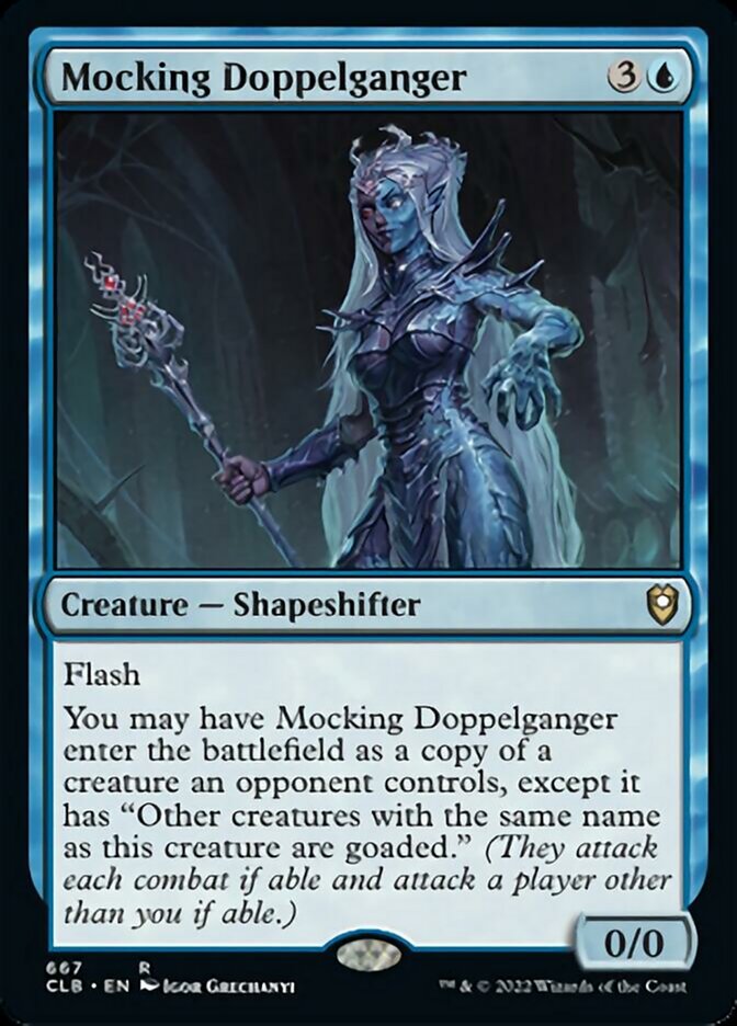 Mocking Doppelganger [Commander Legends: Battle for Baldur's Gate] | Devastation Store