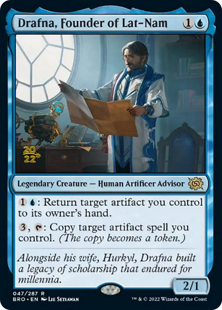 Drafna, Founder of Lat-Nam [The Brothers' War Prerelease Promos] | Devastation Store