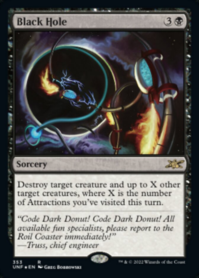 Black Hole (Galaxy Foil) [Unfinity] | Devastation Store