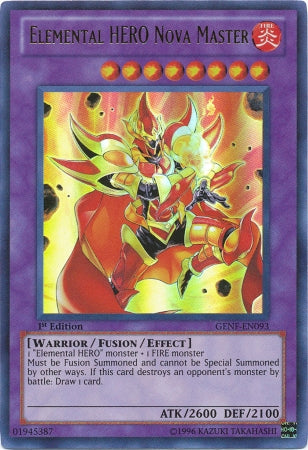 Elemental Hero Nova Master [GENF-EN093] Ultra Rare | Devastation Store