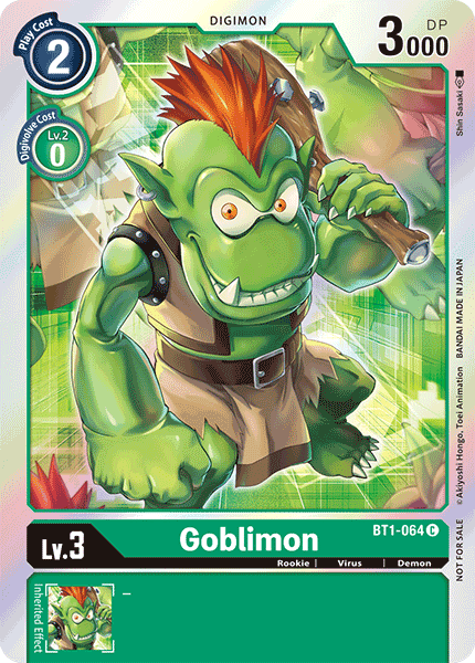 Goblimon [BT1-064] (Event Pack) [Release Special Booster Ver.1.0 Promos] | Devastation Store