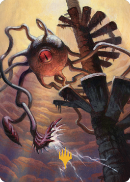 Death Kiss Art Card (Gold-Stamped Signature) [Commander Legends: Battle for Baldur's Gate Art Series] | Devastation Store