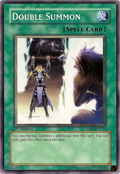 Double Summon [5DS1-EN029] Common | Devastation Store