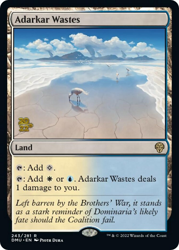 Adarkar Wastes [Dominaria United Prerelease Promos] | Devastation Store