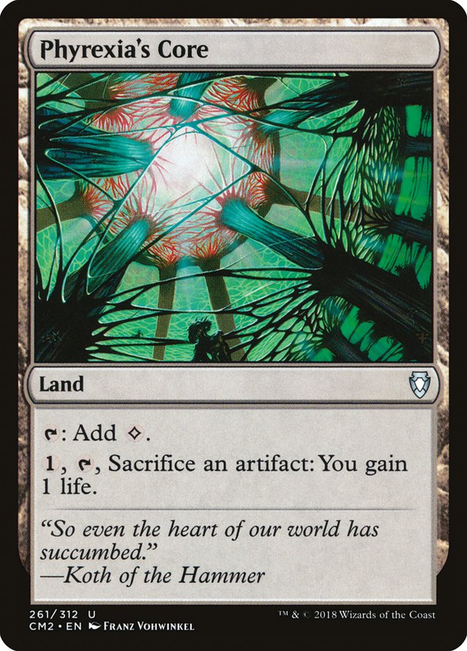 Phyrexia's Core [Commander Anthology Volume II] | Devastation Store