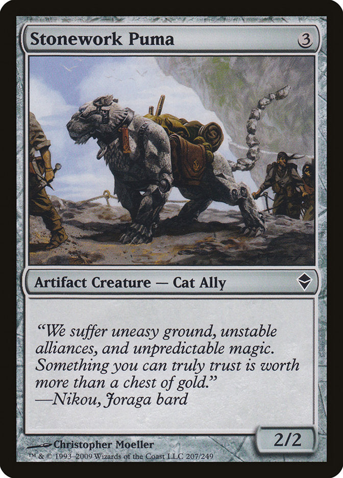 Stonework Puma [Zendikar] - Devastation Store | Devastation Store