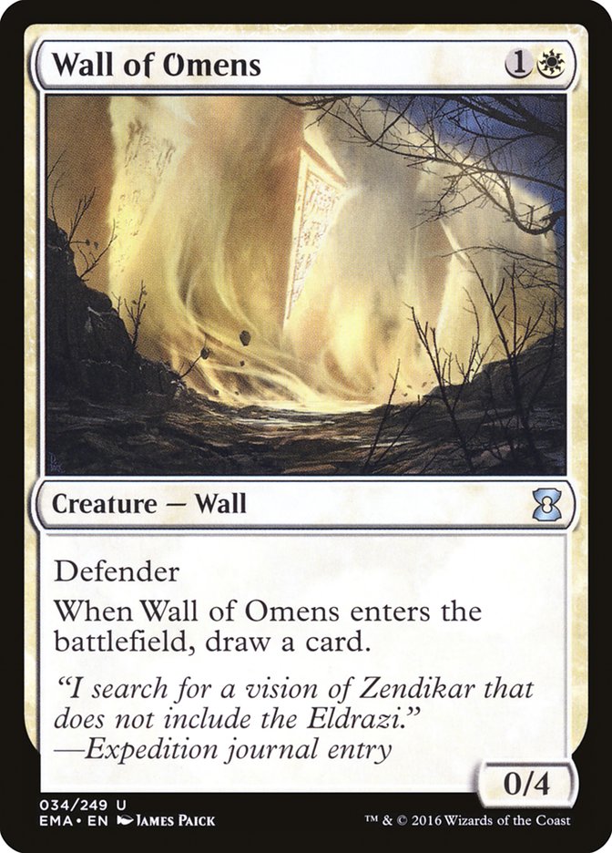 Wall of Omens [Eternal Masters] | Devastation Store