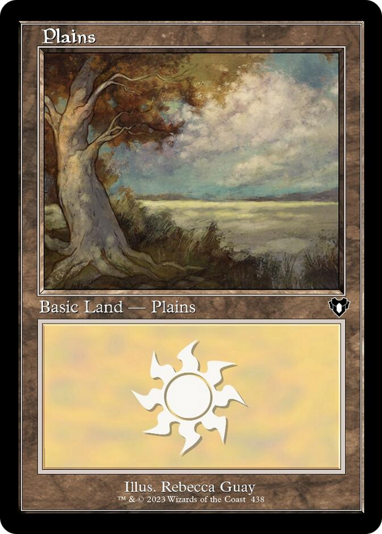 Plains (438) (Retro) [Commander Masters] | Devastation Store