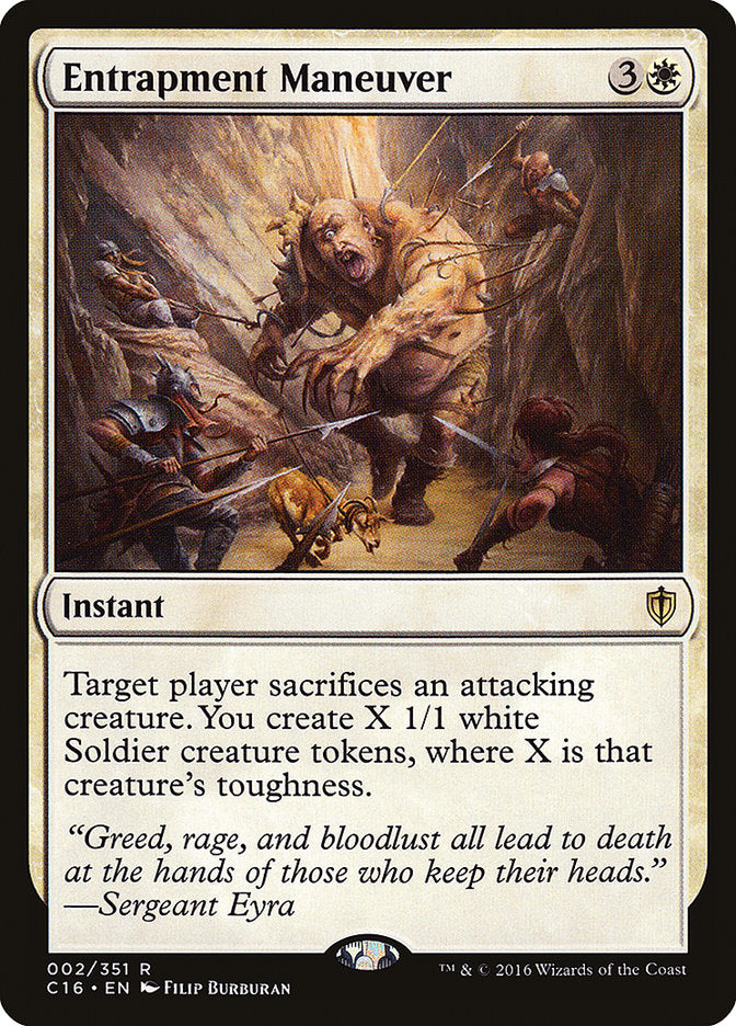 Entrapment Maneuver [Commander 2016] | Devastation Store