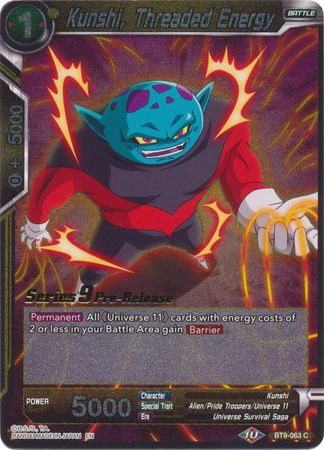 Kunshi, Threaded Energy [BT9-063] | Devastation Store