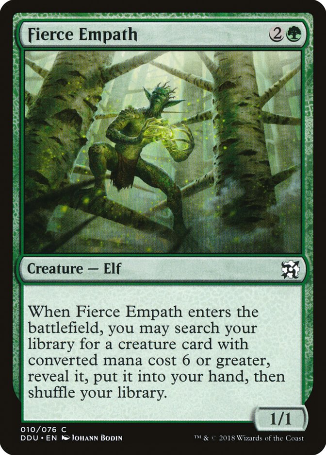 Fierce Empath [Duel Decks: Elves vs. Inventors] - Devastation Store | Devastation Store