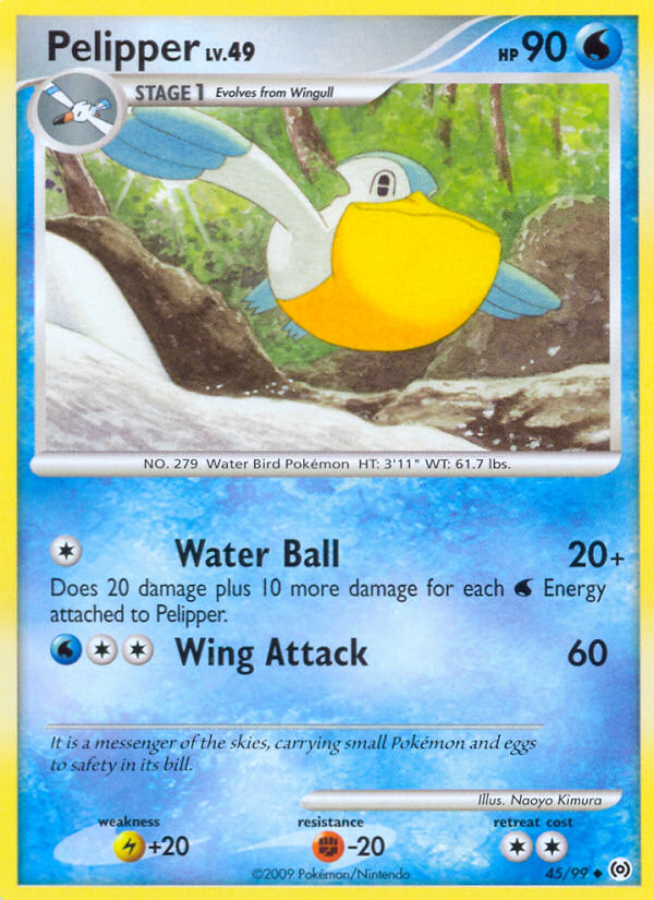 Pelipper (45/99) [Platinum: Arceus] | Devastation Store