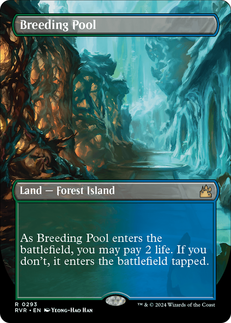 Breeding Pool (Borderless) [Ravnica Remastered] | Devastation Store